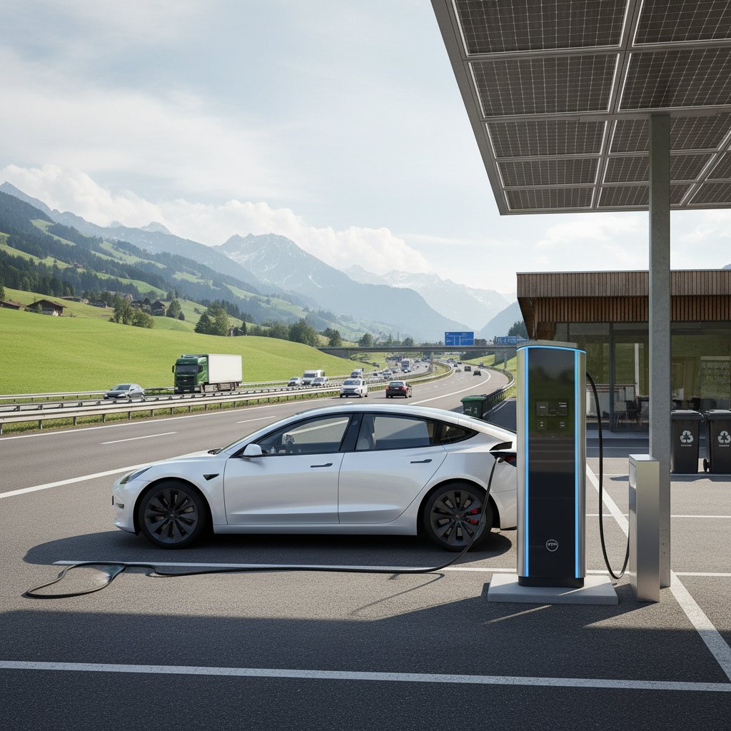 Electric car rental in Geneva