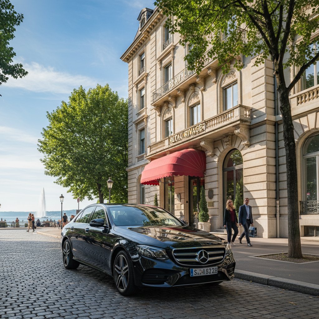 Luxury car rental in Geneva