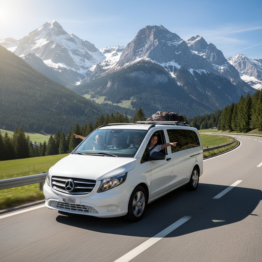 Van / Minibus car rental in Geneva