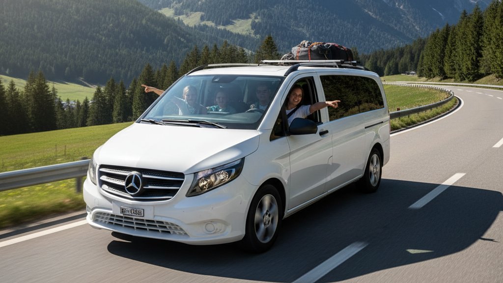 Van / Minibus car rental in Geneva